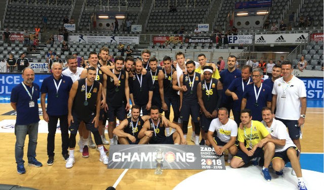 Zadar Kupası 4. kez Fenerbahçemizin