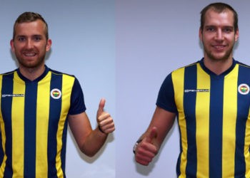 Kevin Klinkenberg & Wouter ter Maat Fenerbahçe formasıyla poz verdi
