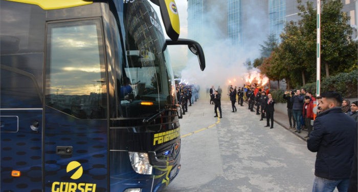 Fenerbahçe kafilesi Bursa'da