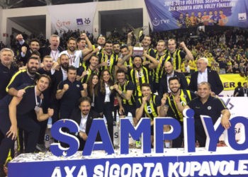 AXA Sigorta Kupa Voley şampiyonu Fenerbahçe