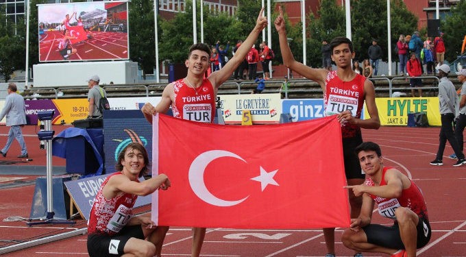 Atletlerimizden Avrupa U20 Şampiyonası’nda 10 madalya