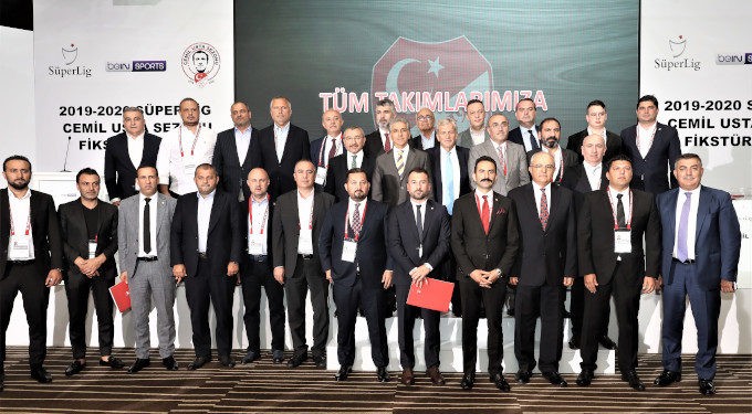 2019-2020 Spor Toto Süper Lig Cemil Usta Sezonu fikstür çekimi gerçekleştirildi.