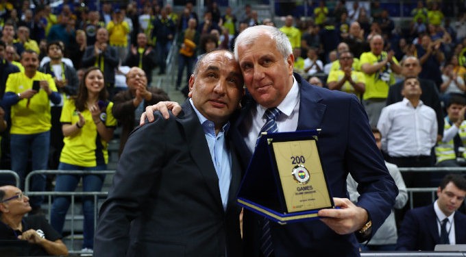 Zeljko Obradovic, Fenerbahçe Erkek Basketbol Takımıyla 200. EuroLeague maçına çıktı.