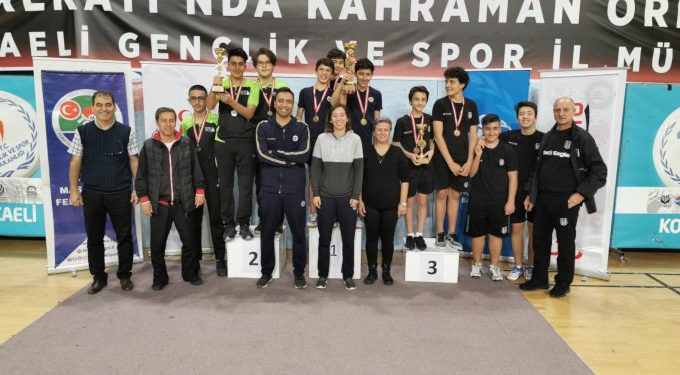 Yıldız Erkek Masa Tenisi Takımımız şampiyon oldu