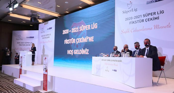 2020-2021 Sezonu Süper Lig fikstürü çekildi