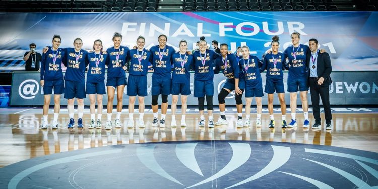 Fenerbahçe Öznur Kablo Avrupa Üçüncüsü