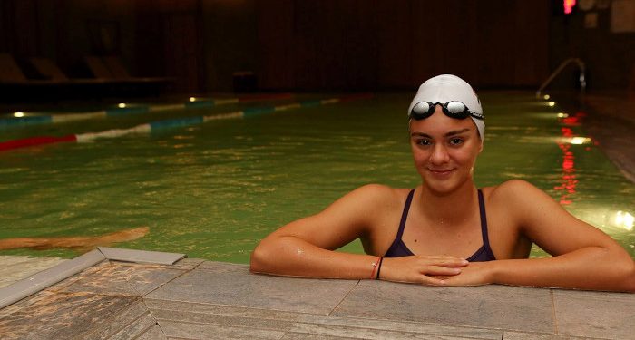 Fenerbahçeli milli yüzücü Selen Özbilen