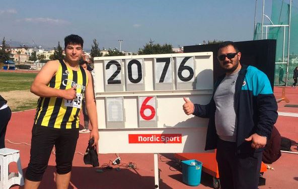 Fenerbahçeli atletimiz Ali Peker