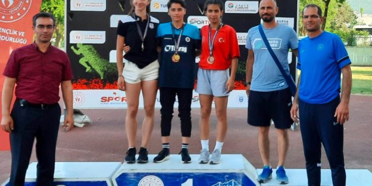 Atletlerimizden U18 Atletizm Şampiyonası’nın ilk gününde 20 podyum