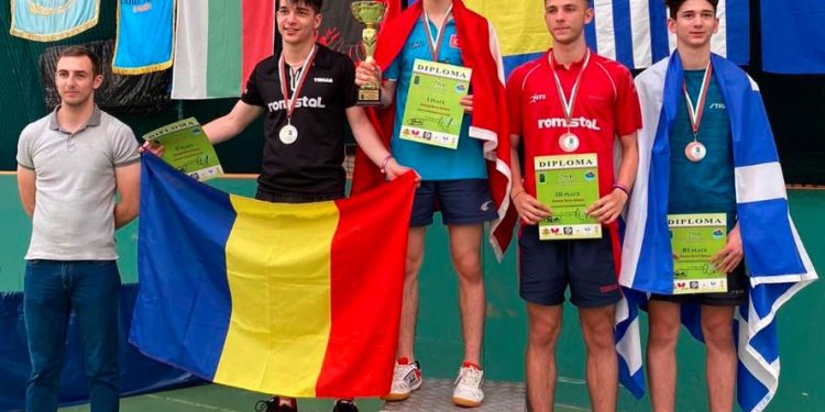 Hakan Işık Masa Tenisinde Genç Erkekler Balkan Şampiyonu oldu