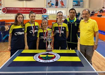 Kadın Masa Tenisi Takımımız, Süper Lig’de sezonu namağlup şampiyon tamamladı