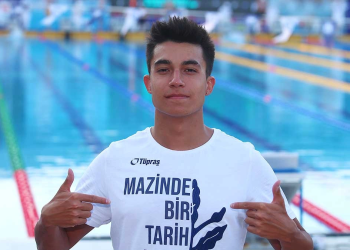 Fenerbahçeli yüzücü Baturalp Ünlü