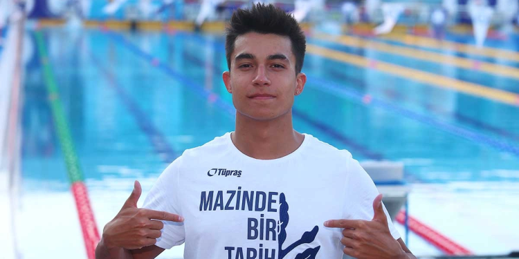 Fenerbahçeli yüzücü Baturalp Ünlü