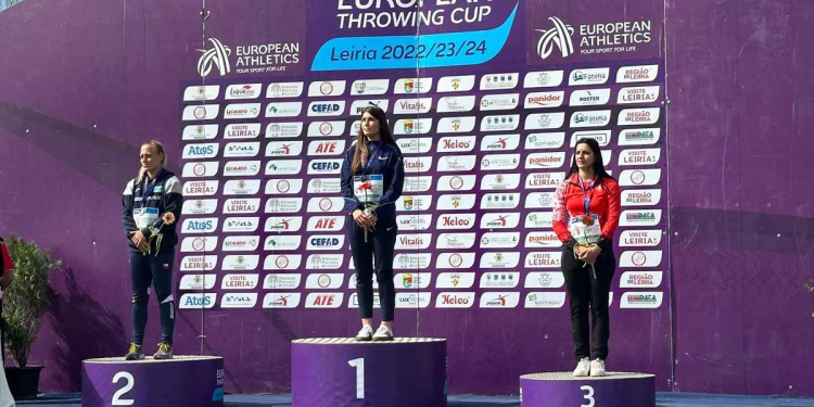 Fenerbahçeli milli atletimiz Esra Türkmen Atmalar Kupası’nda Avrupa üçüncüsü oldu