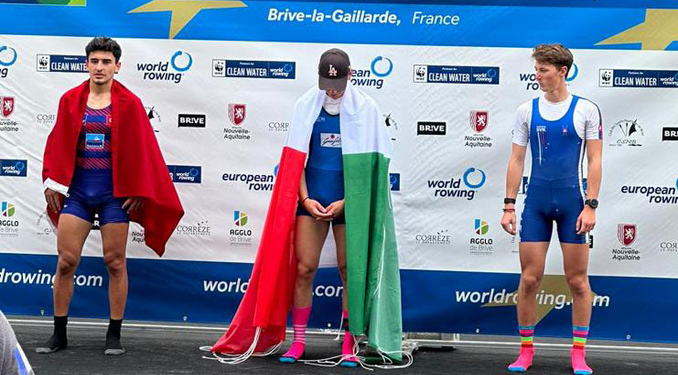 alil Kaan Köroğlu Gençlerde Avrupa ikicisi oldu