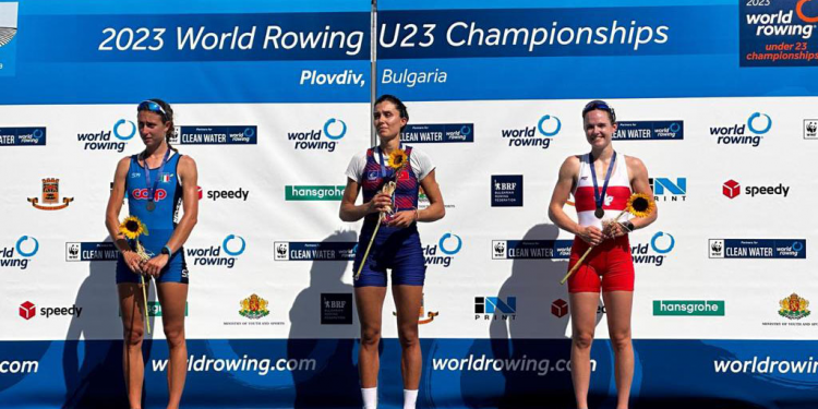 Milli kürekçimiz Elis Özbay, U23 Dünya Şampiyonu oldu