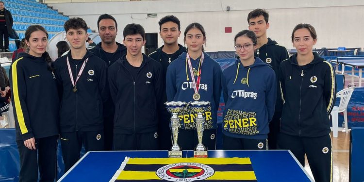 Masa Tenisi Şubemiz sporcularından namağlup Türkiye şampiyonlukları