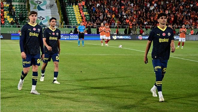 Fenerbahçe Süper Kupa maçında sahadan çekildi