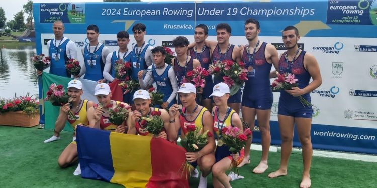 Kürekçilerimiz U19 Avrupa Şampiyonası’nda bronz madalya kazandı