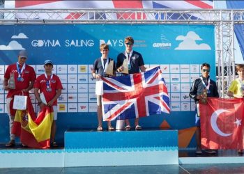 Milli yelkencilerimiz Sinan Çaçur ve Alper Boru, Avrupa üçüncüsü oldular