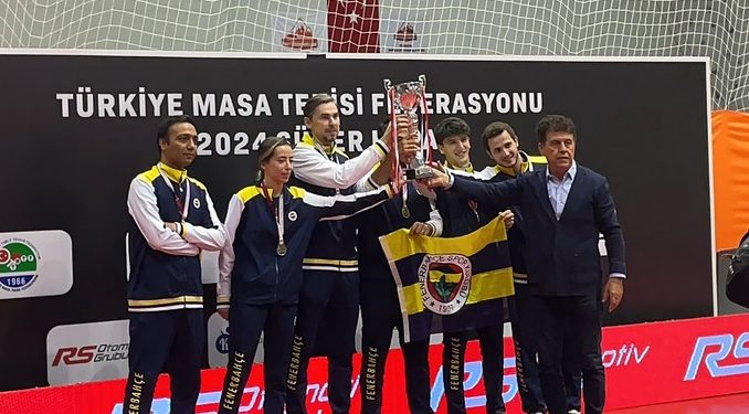 Masa Tenisi Erkek Takımımız, 2024 Süper Kupa’nın sahibi oldu
