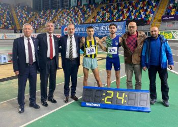 Atletimiz Ömer Faruk Bozdağ'dan rekor