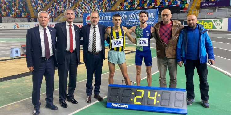 Atletimiz Ömer Faruk Bozdağ'dan rekor