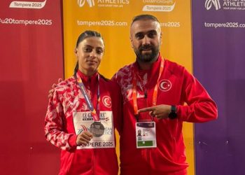 Fenerbahçeli milli atlet Edibe Yağız Avrupa