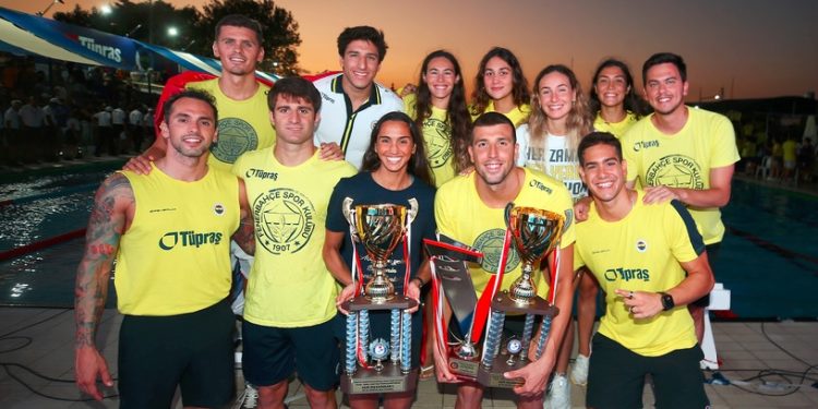 Fenerbahçe Yüzme Şubemiz, Türkiye Şampiyonası’nda 5 kupa kazandı