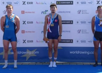 Fenerbahçeli milli kürekçimiz Halil Kaan Köroğlu