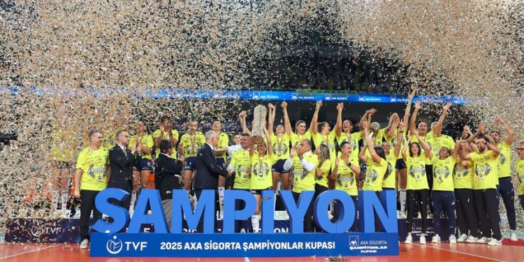 Şampiyonlar Kupası Şampiyonu Fenerbahçe Medicana