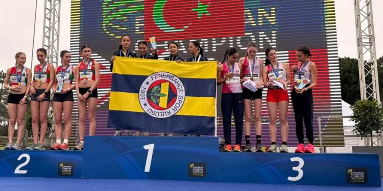 Genç atletlerimiz Avrupa Şampiyon Kulüpler Kupası Kros Şampiyonası’nda şampiyon oldu