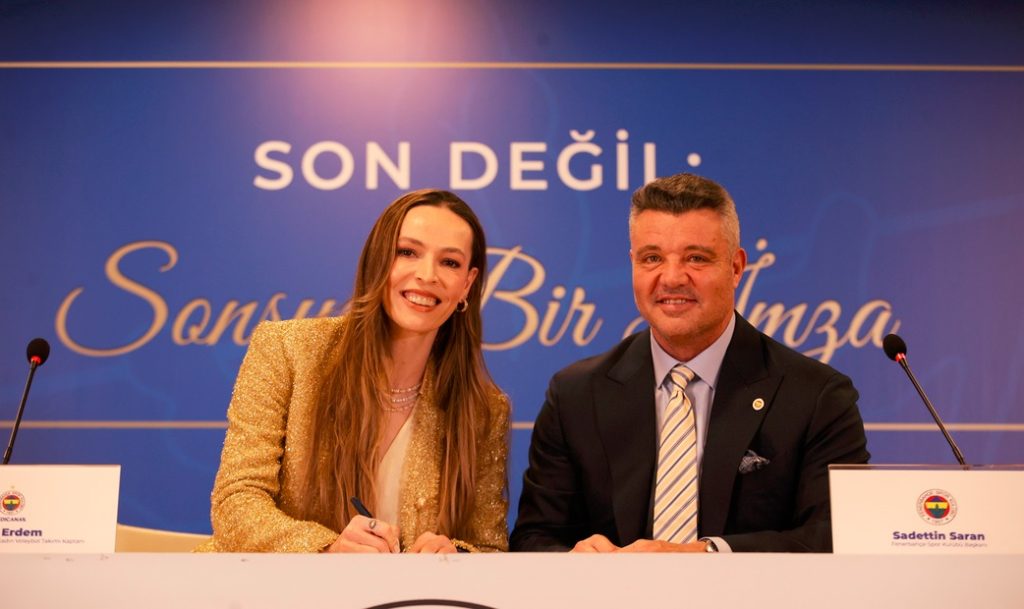 Kaptanımız Eda Erdem İki Yıl Daha Fenerbahçe'de