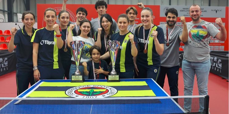 Masa Tenisi Şubemizden çifte şampiyonluk
