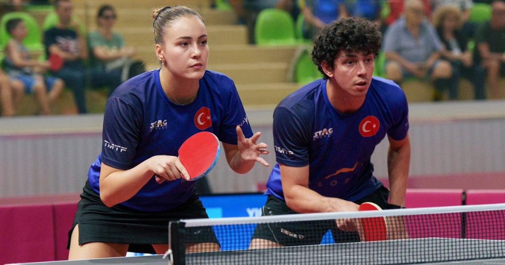 Masa Tenisi sporcularımızdan Akdeniz Oyunları’nda altın madalya